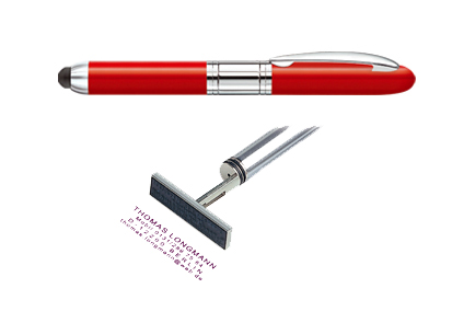 Шариковая ручка со штампом Heri 4374