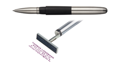 Шариковая ручка со штампом Heri 8504 M