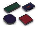 Сменные подушки для автоматических оснасток в ассортименте Цвета: синий, красный,черный,
фиолетовый, зеленый, 2-х цветные